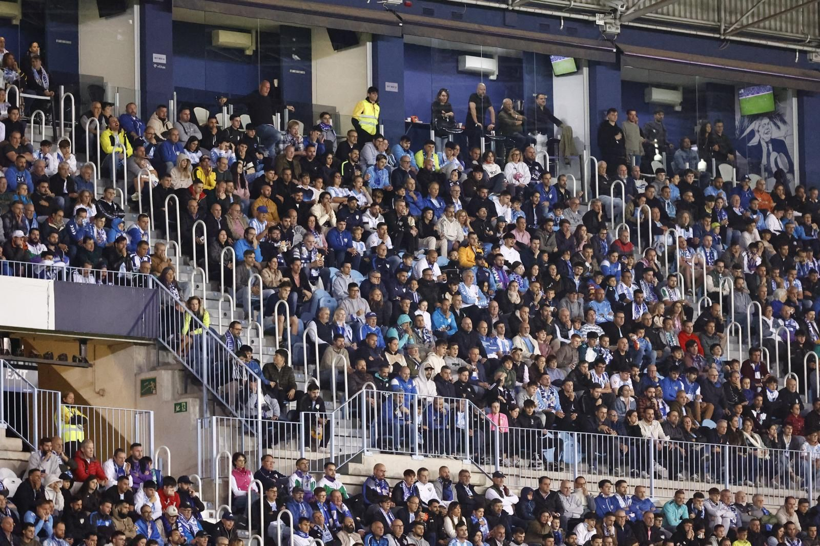 Búscate en las gradas de La Rosaleda en el Málaga CF-Córdoba
