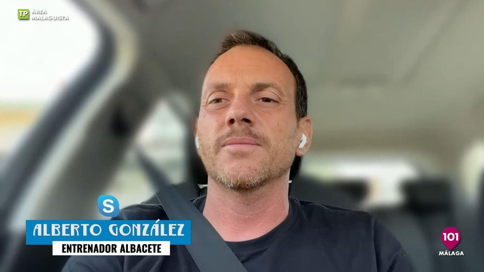 Alberto González en Área Malaguista.