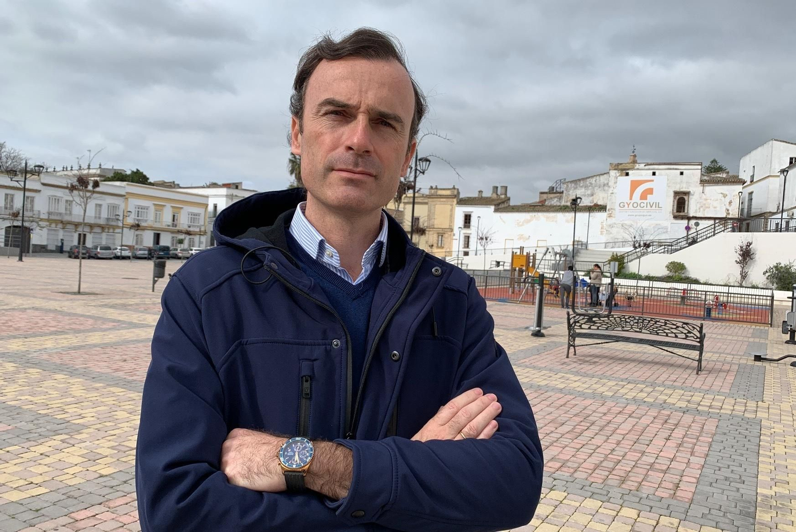 El portavoz de Ciudadanos Jerez, Manuel Méndez.