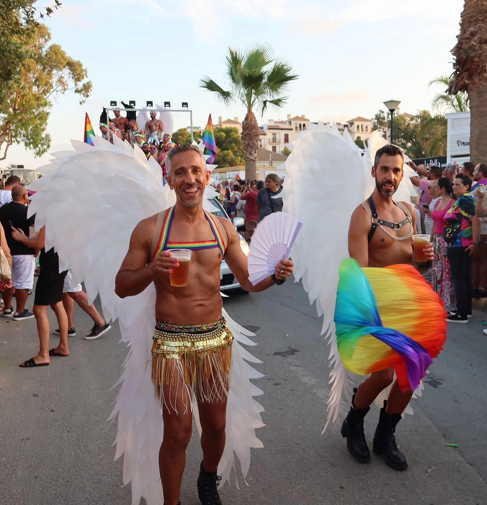 El desfile del Orgullo LGTBIQ de Vera Playa, en imágenes