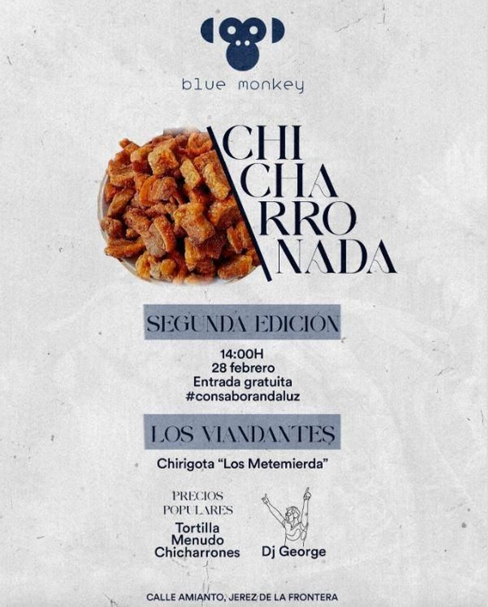 Cartel II Chicharronada Blue Monkey. Cartel II Chicharronada Blue Monkey.