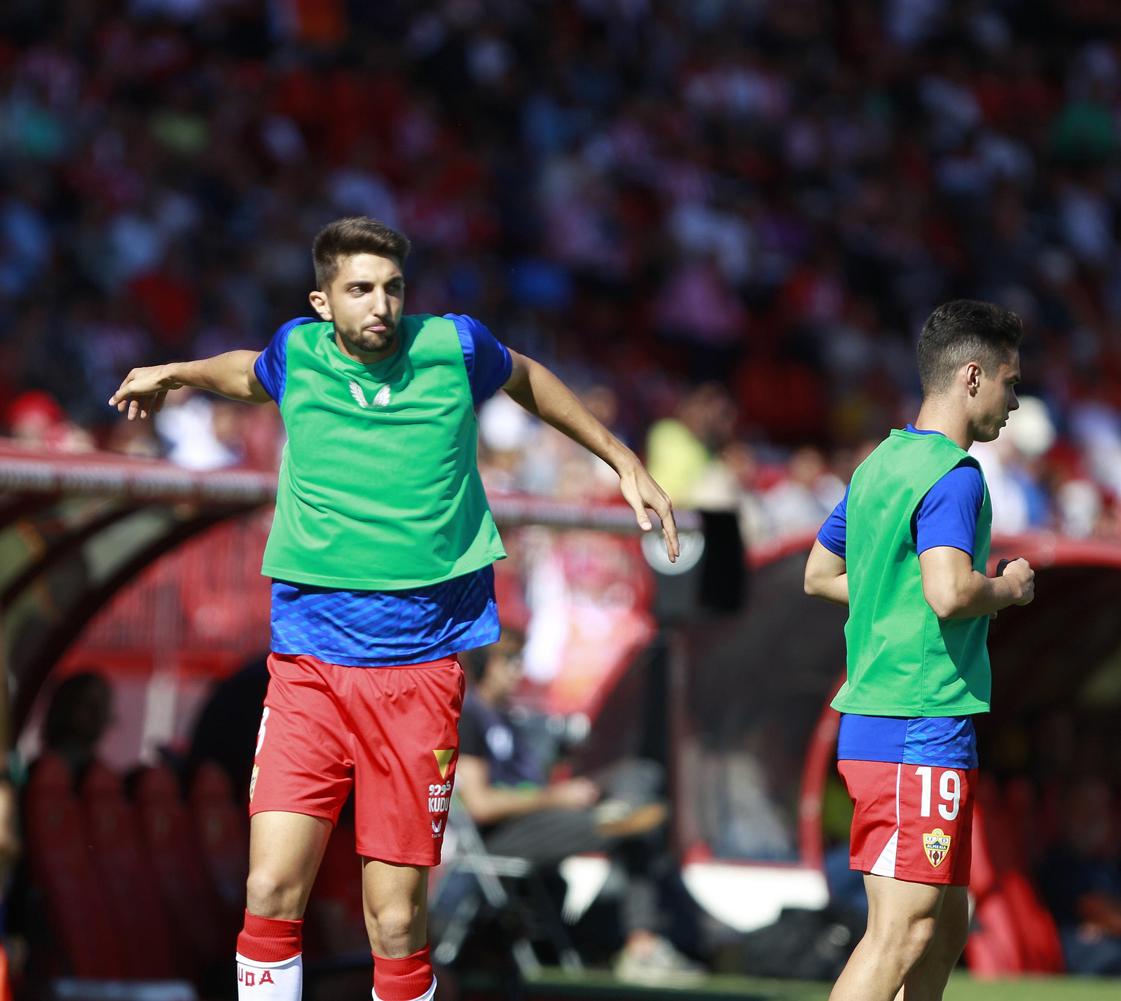 Imágenes del partido U.D. Almería-U.D. Las Palmas