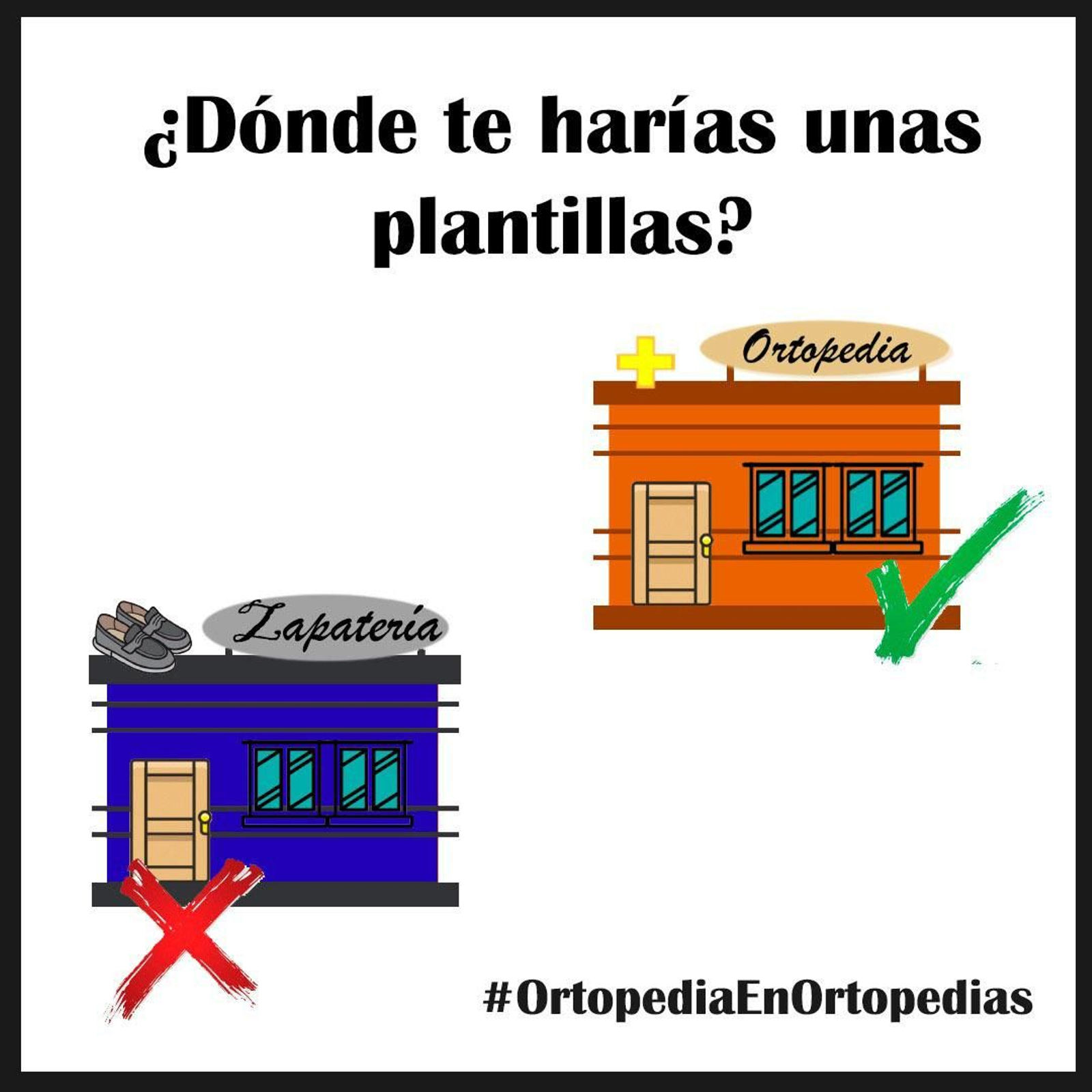 Plantillas en la ortopedia