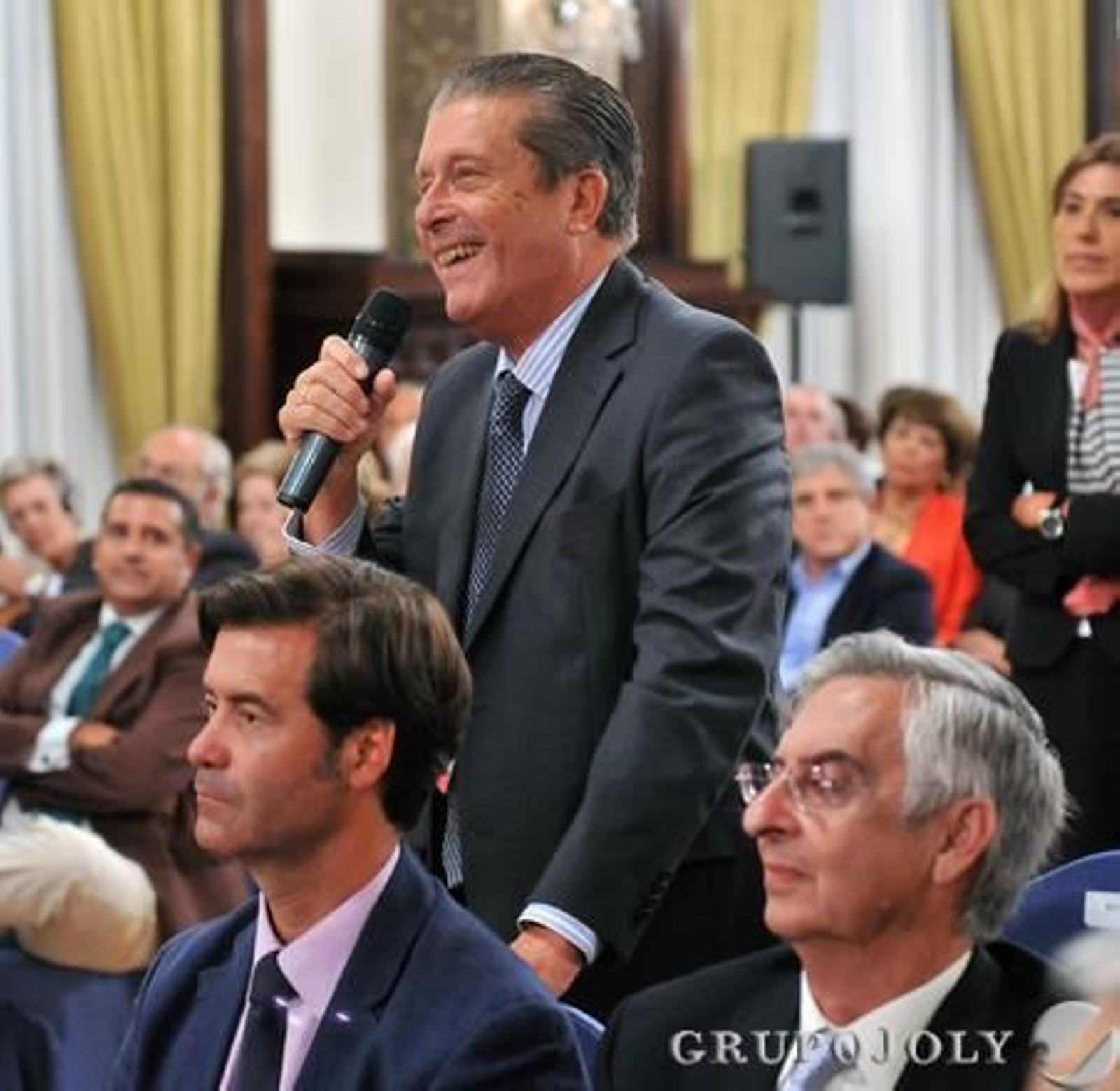 Federico Mayor Zaragoza, en el coloquio posterior.

Foto: Juan Carlos Vazquez/Victoria Hidalgo