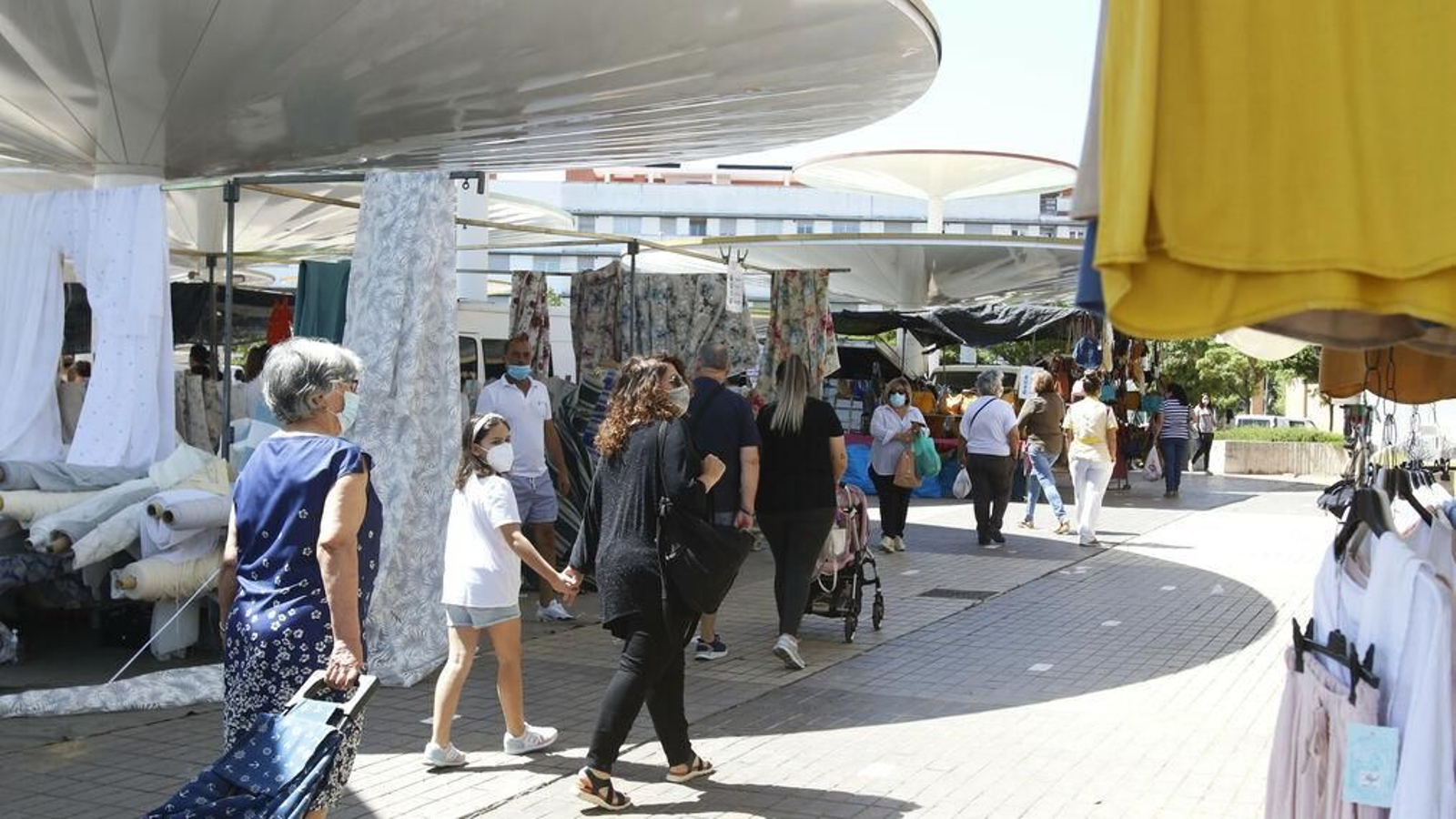 El regreso del mercadillo de las Setas tras la crisis del coronavirus