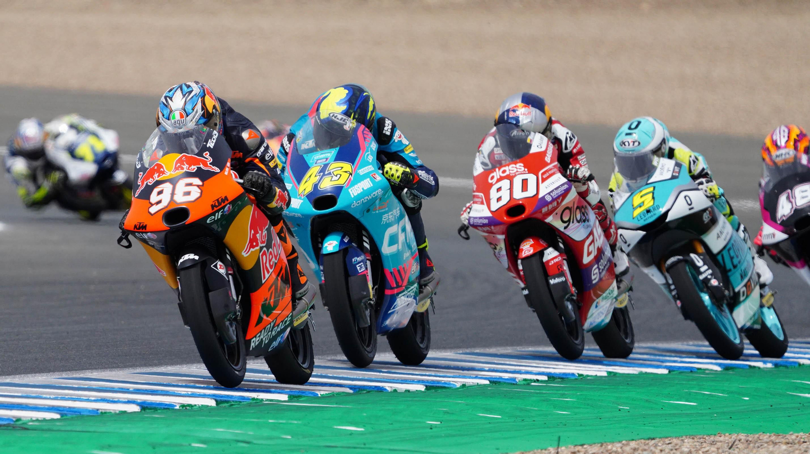 Carrera de Moto3 en el Circuito de Jerez