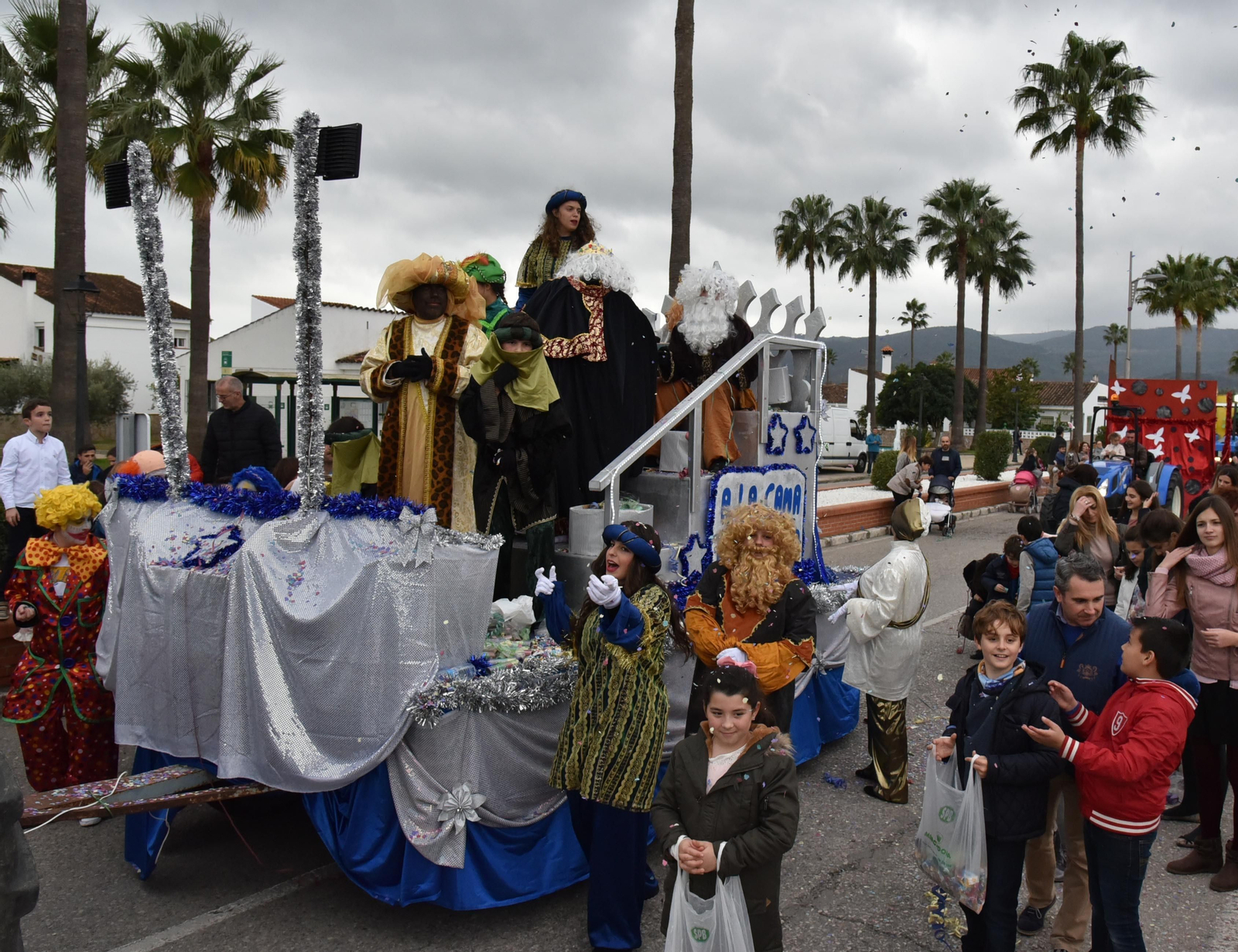 Cabalgata de Reyes Magos en la comarca