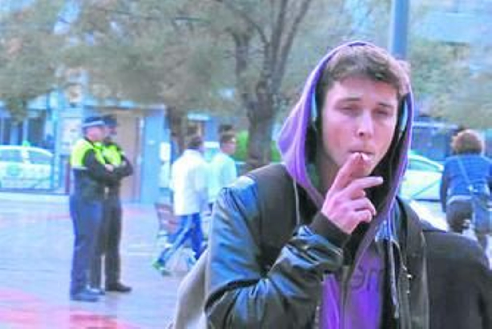 Los jóvenes, que son hermanos han subido esta imagen a las redes sociales.