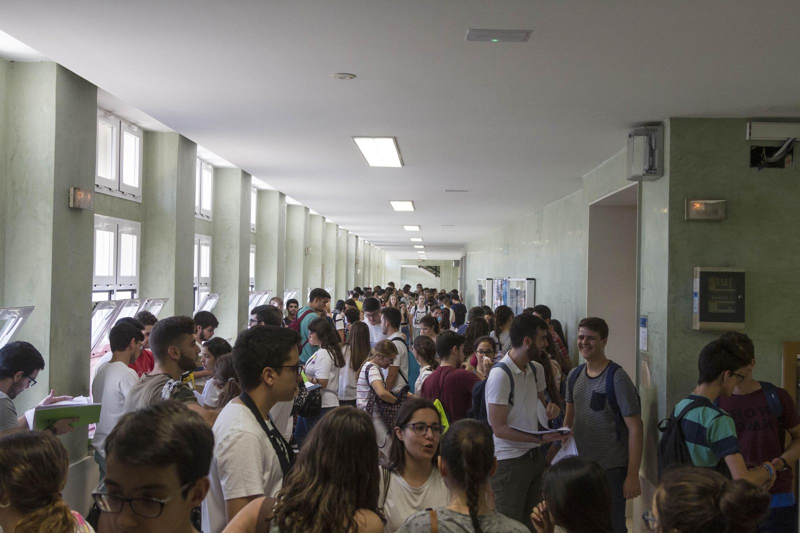 La primera jornada de Selectividad en Sevilla, en imágenes