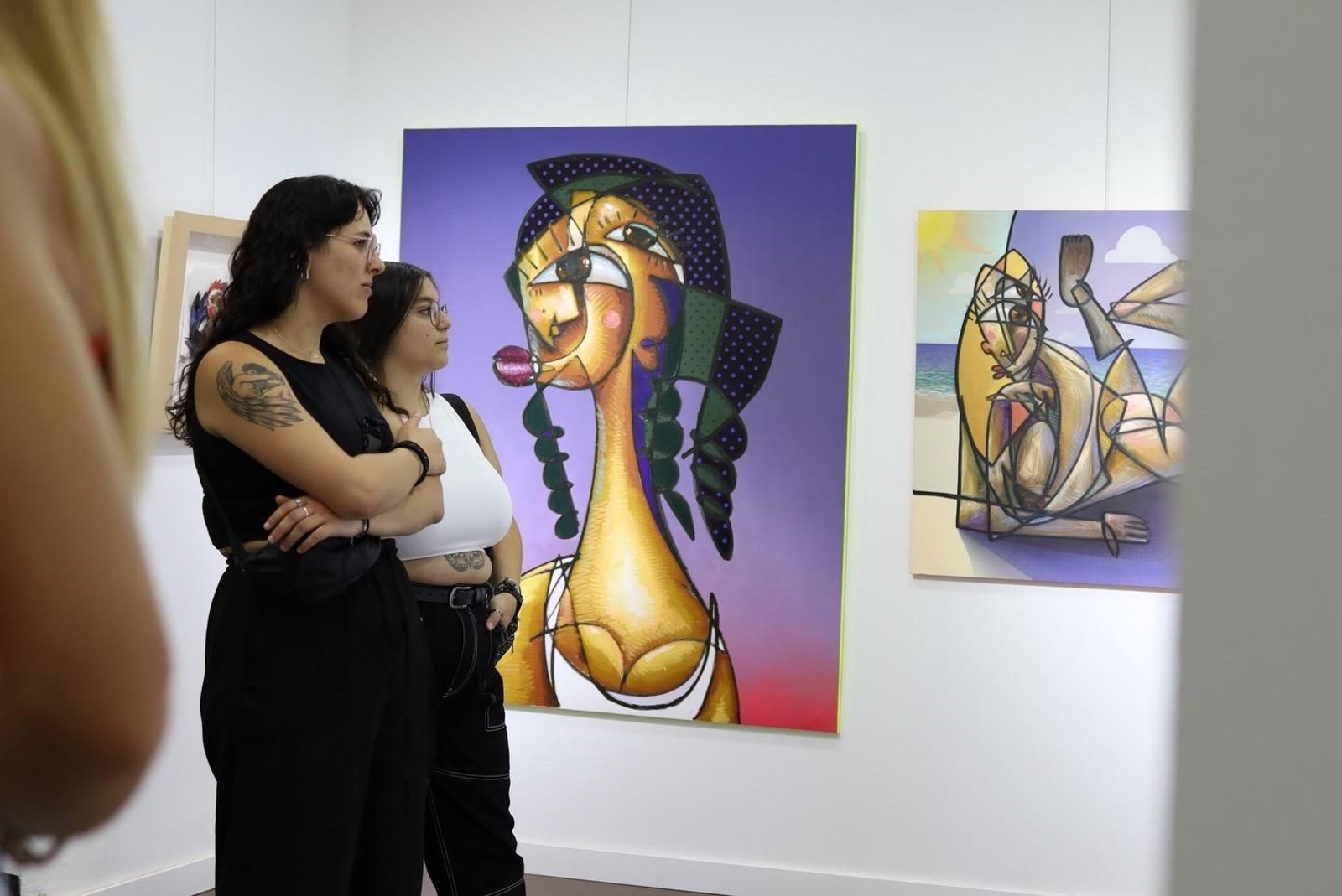 Así es Rampa: la nueva galería de arte contemporáneo con obras de Belin en el centro de Linares