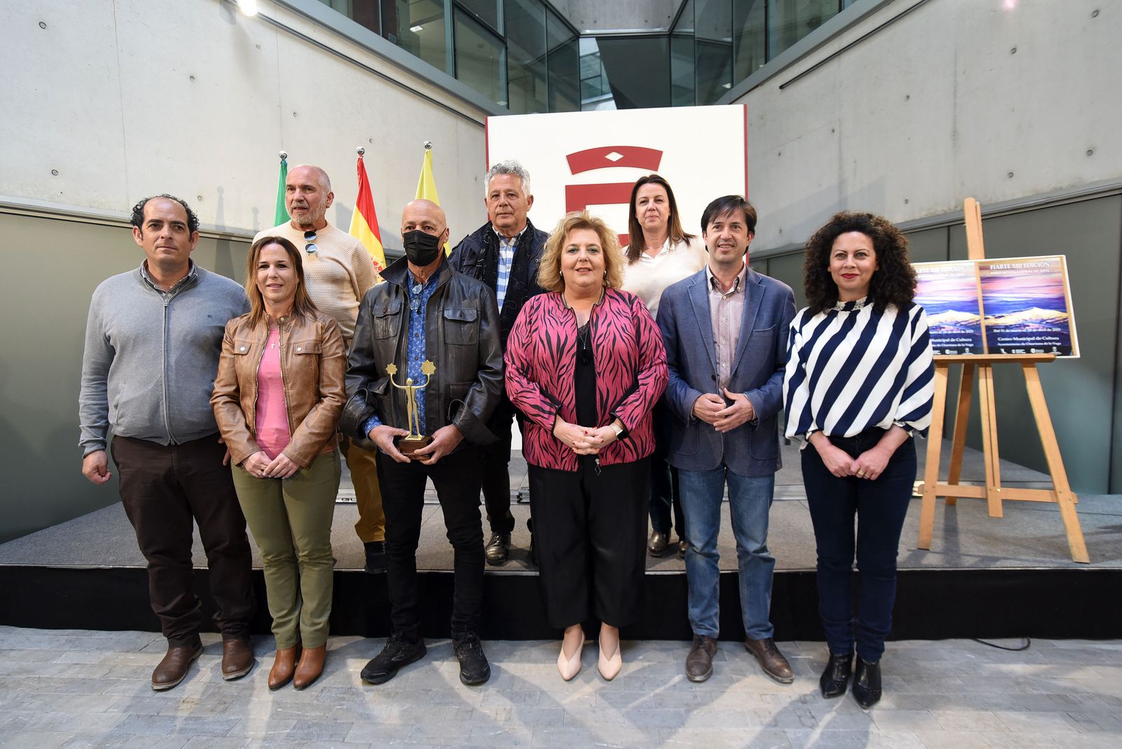 Artistas de todo el mundo exponen sus obras en la Feria Internacional de Arte de Churriana