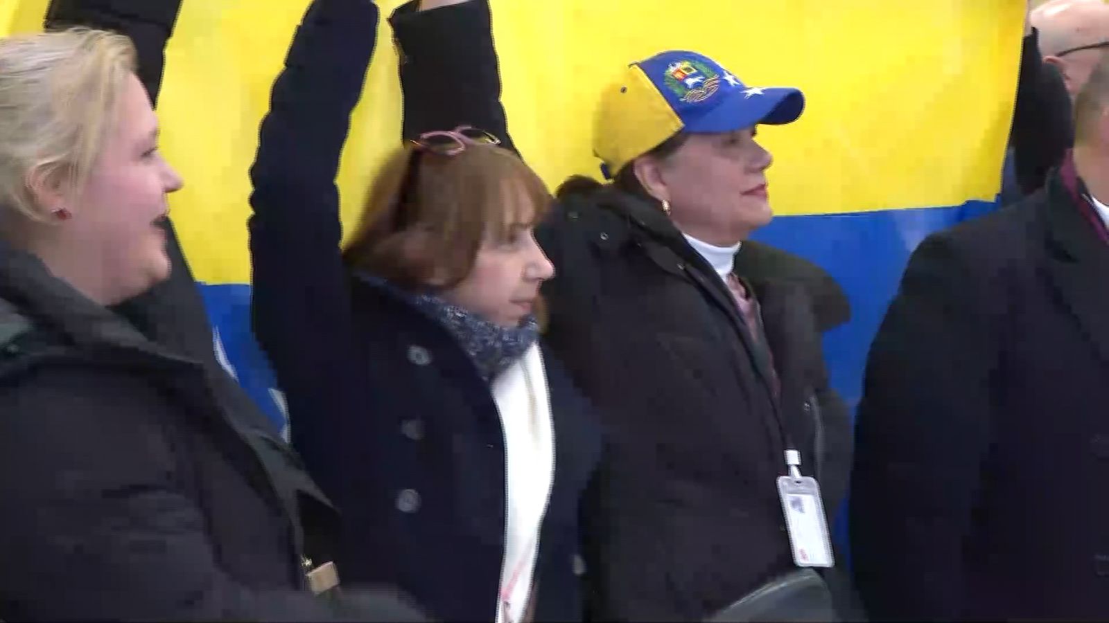 Llegan a Madrid los cinco presos españoles liberados en Venezuela