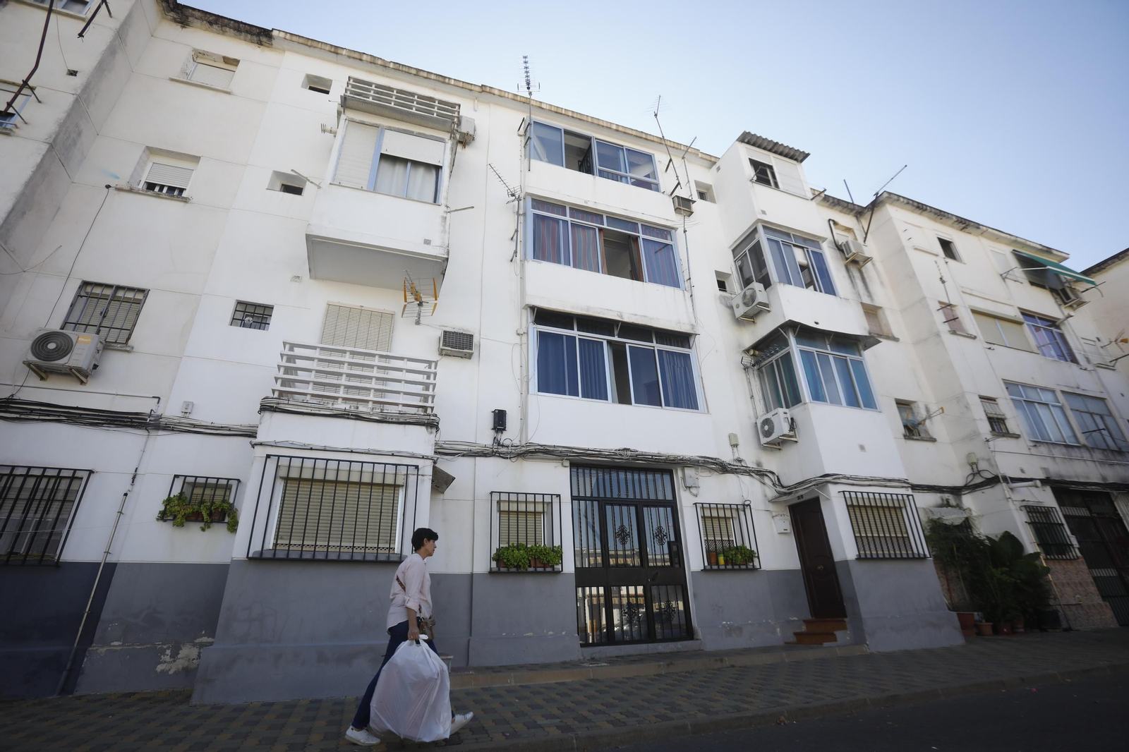 Bloque de pisos en Córdoba.