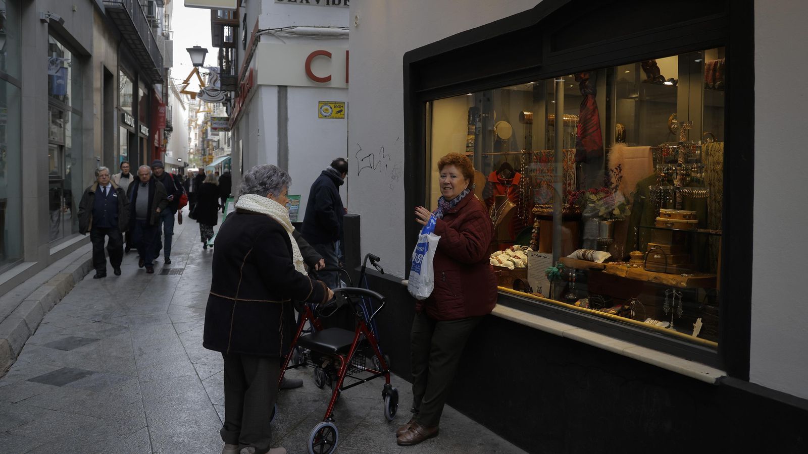 El escaparate de la tienda Amaawa.