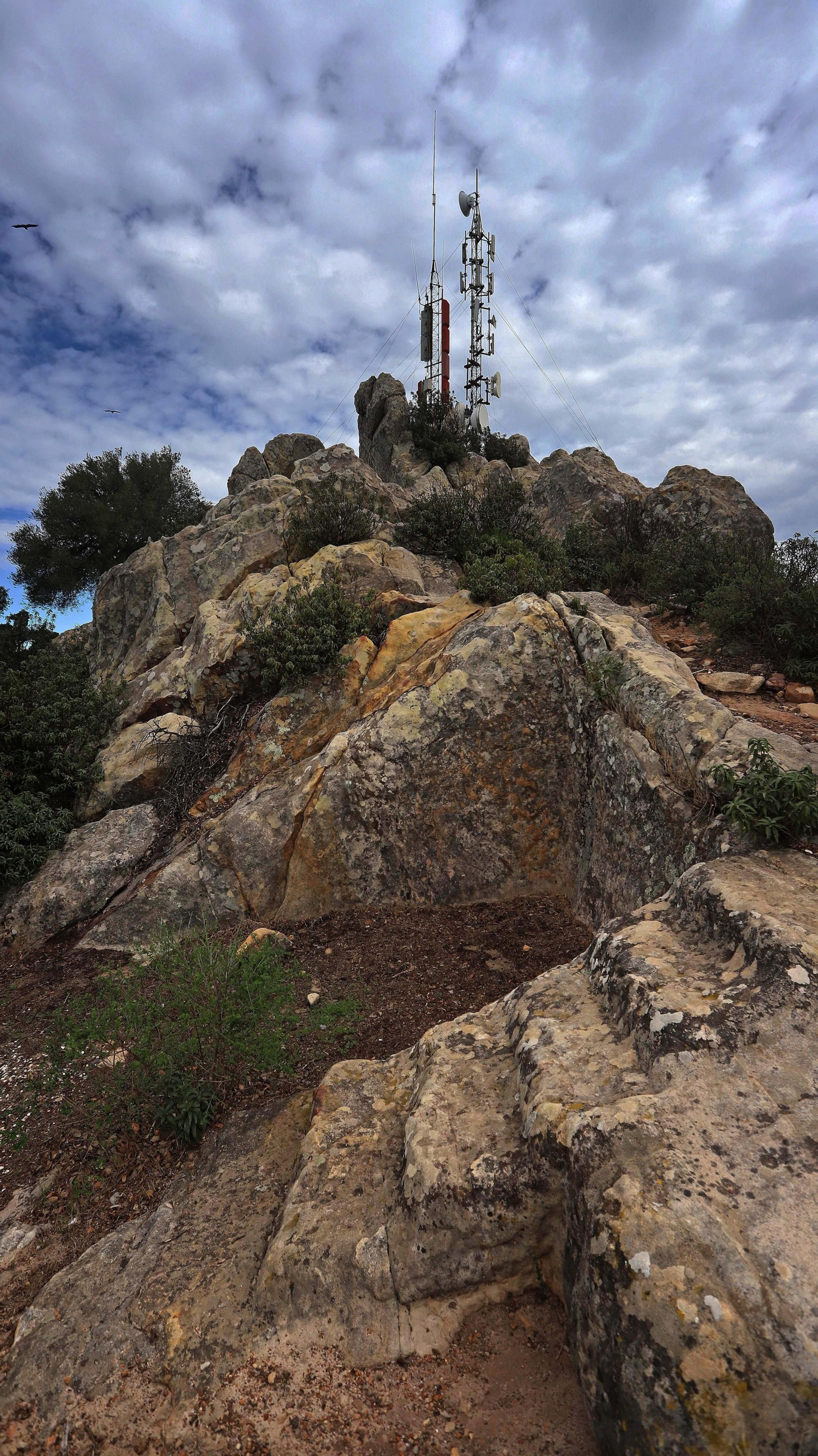 Fotos del asentamiento Turdetano de la Sierra de la Plata  en Tarifa