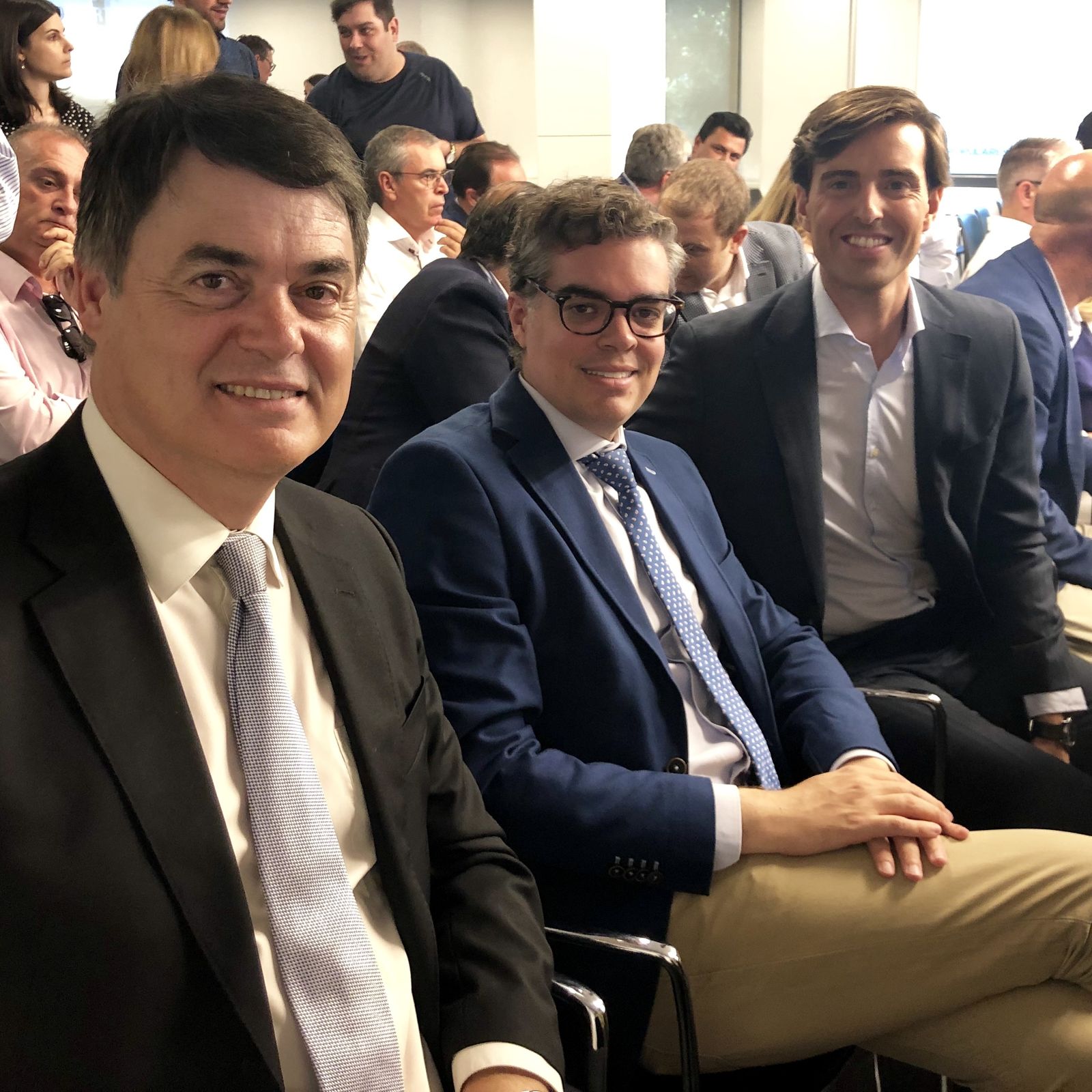 Carlos Rojas y Vicente Azpitarte, números uno al Congreso y Senado.