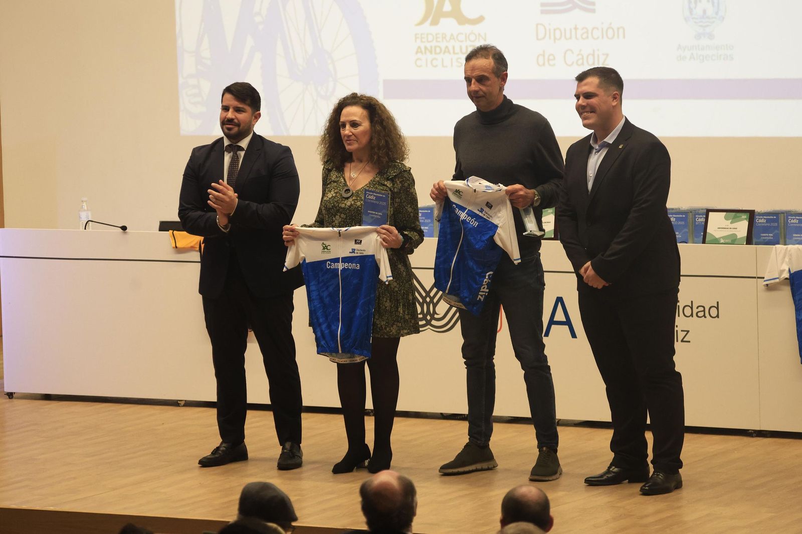 Las fotos de la gala de la Federación Andaluza de Ciclismo, en Algeciras