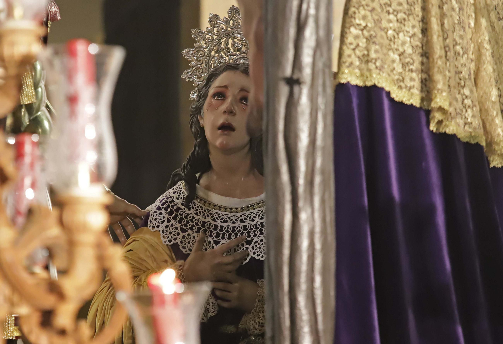 Fotos del Viernes Santo en Algeciras: Santo Entierro, Misericordia y Sagrada Mortaja