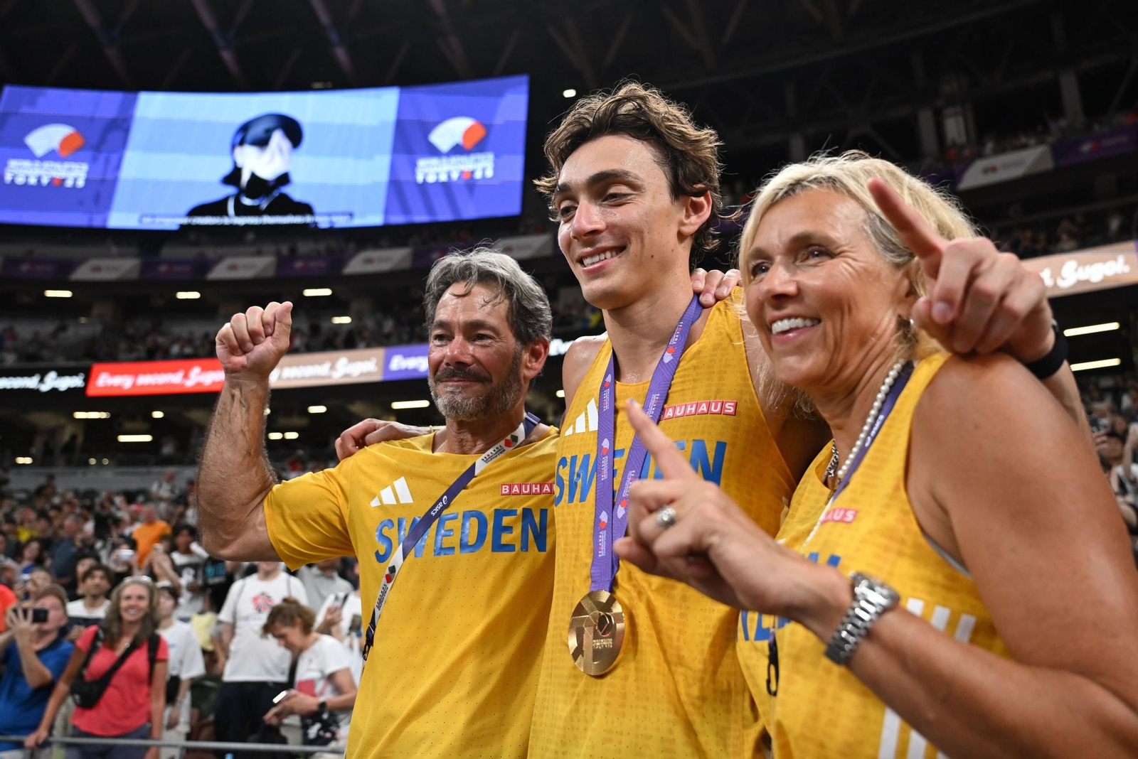 Las fotos del récord mundial de Duplantis y del resto de la jornada