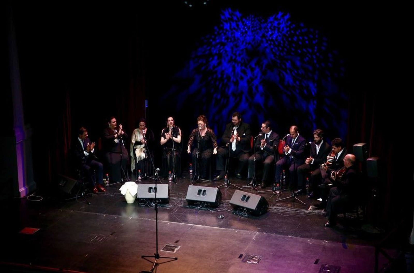 Imagen de un momento del espectáculo 'Ayer y hoy. Jerez canta a la Navidad'