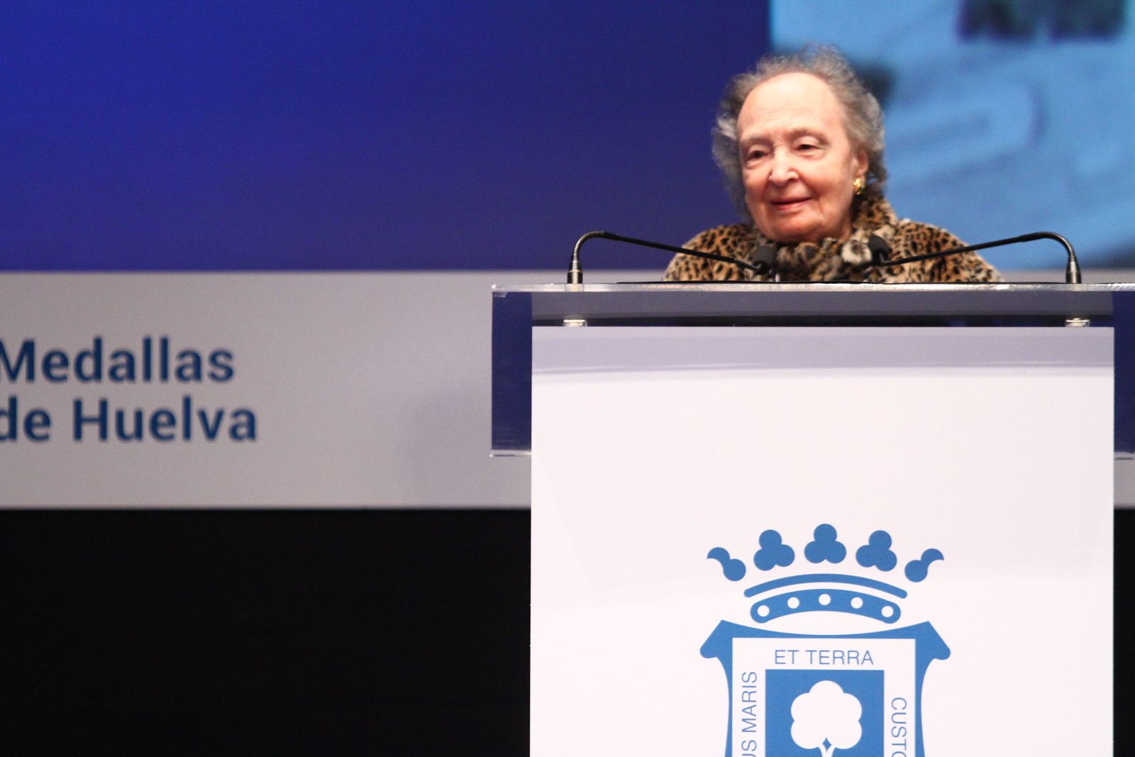 Imágenes de la entrega de las medallas de Huelva