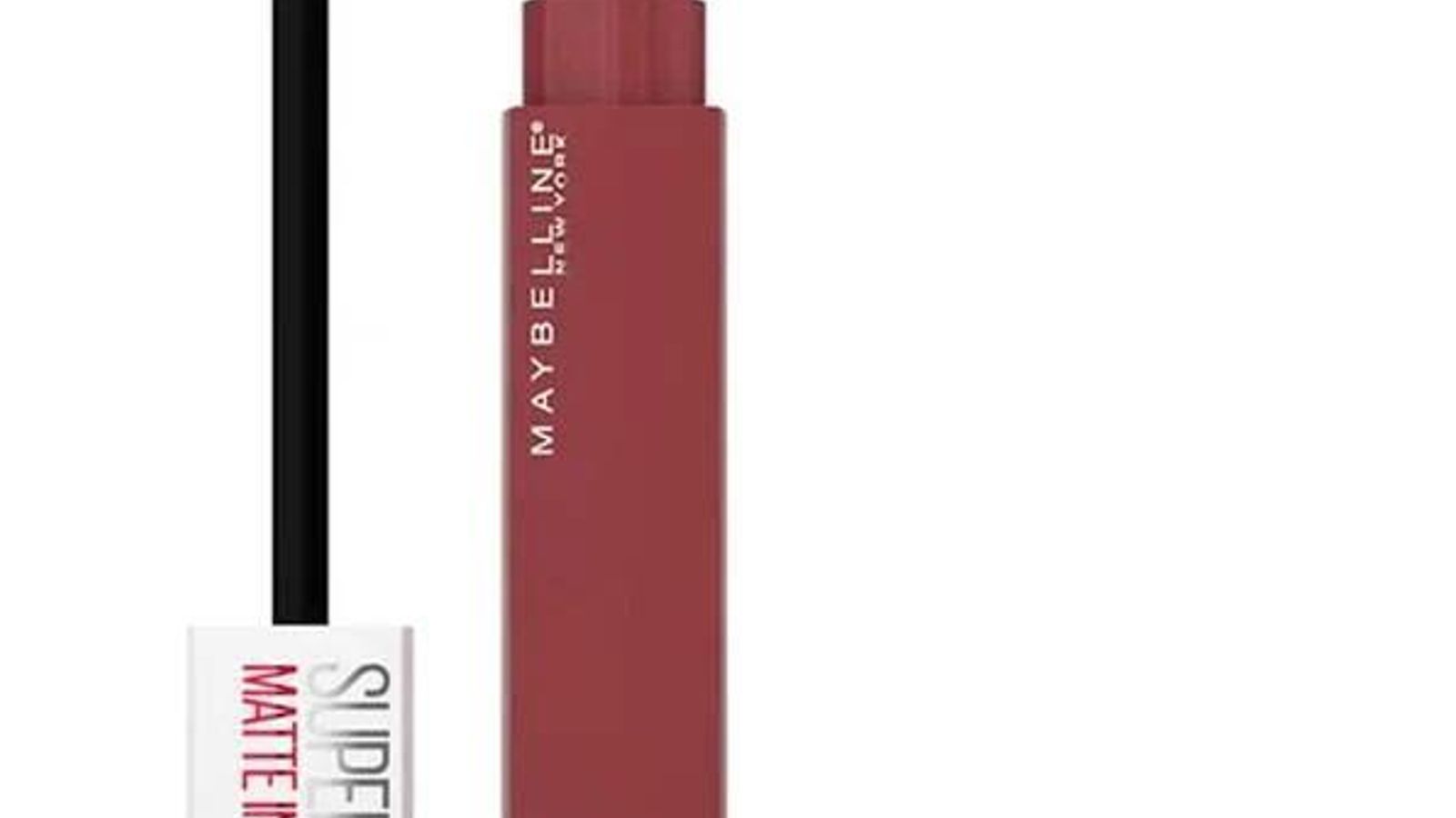 Labial mate y de larga duración de Maybelline.