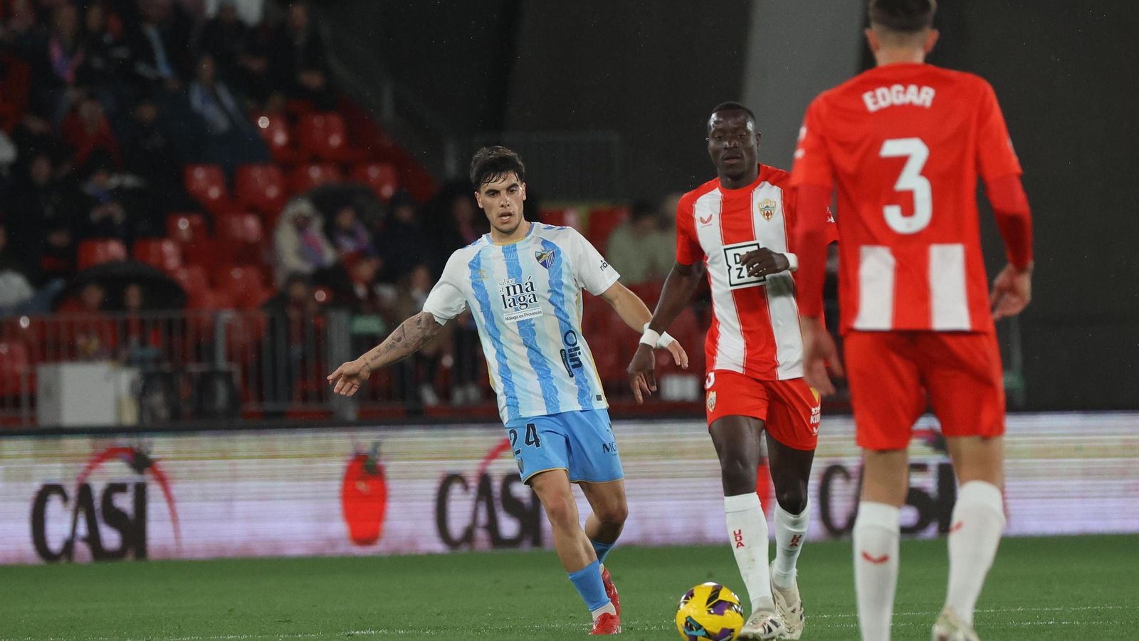Las fotos del UD Almería - Málaga CF