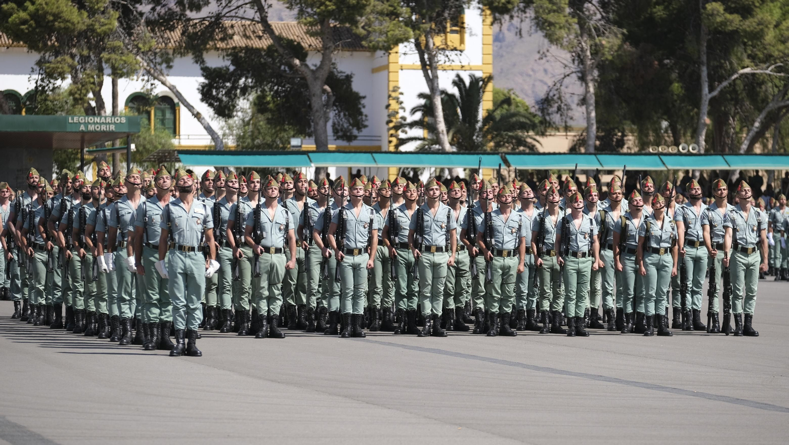 Imágenes del 102 aniversario de La Legión en Almería