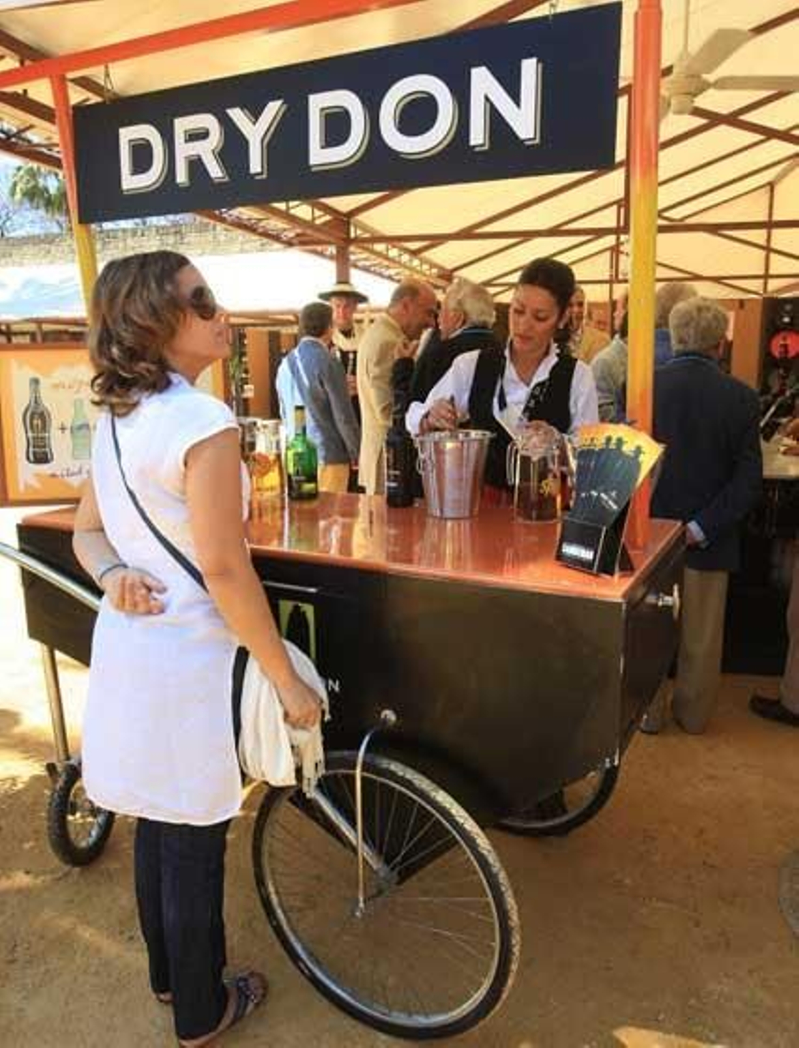 Aspecto que mostraba el stand de Bodegas Sandeman.

Foto: Juan Carlos Toro
