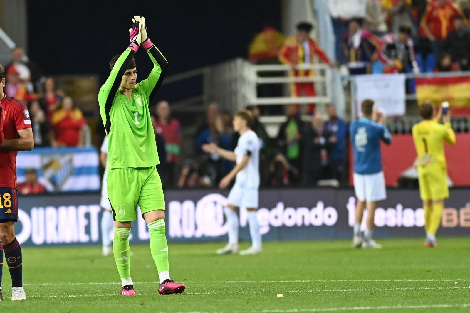 España-Noruega de Málaga, en fotos