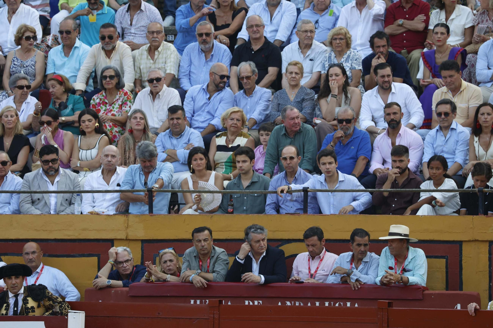 Fotos de la brava corridade La Palmosilla con Emilio de Justo, Borja Jiménez y David de Miranda