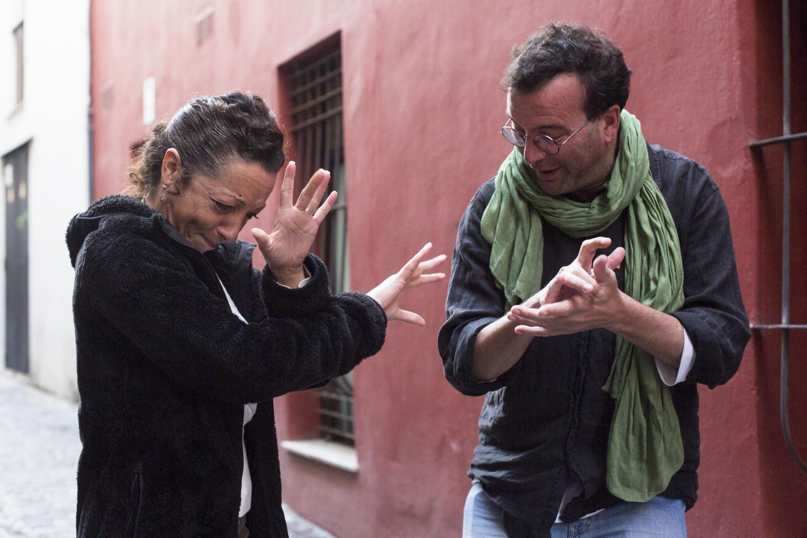 Rosario Toledo y Javier Galiana, hace unos días en Cádiz.