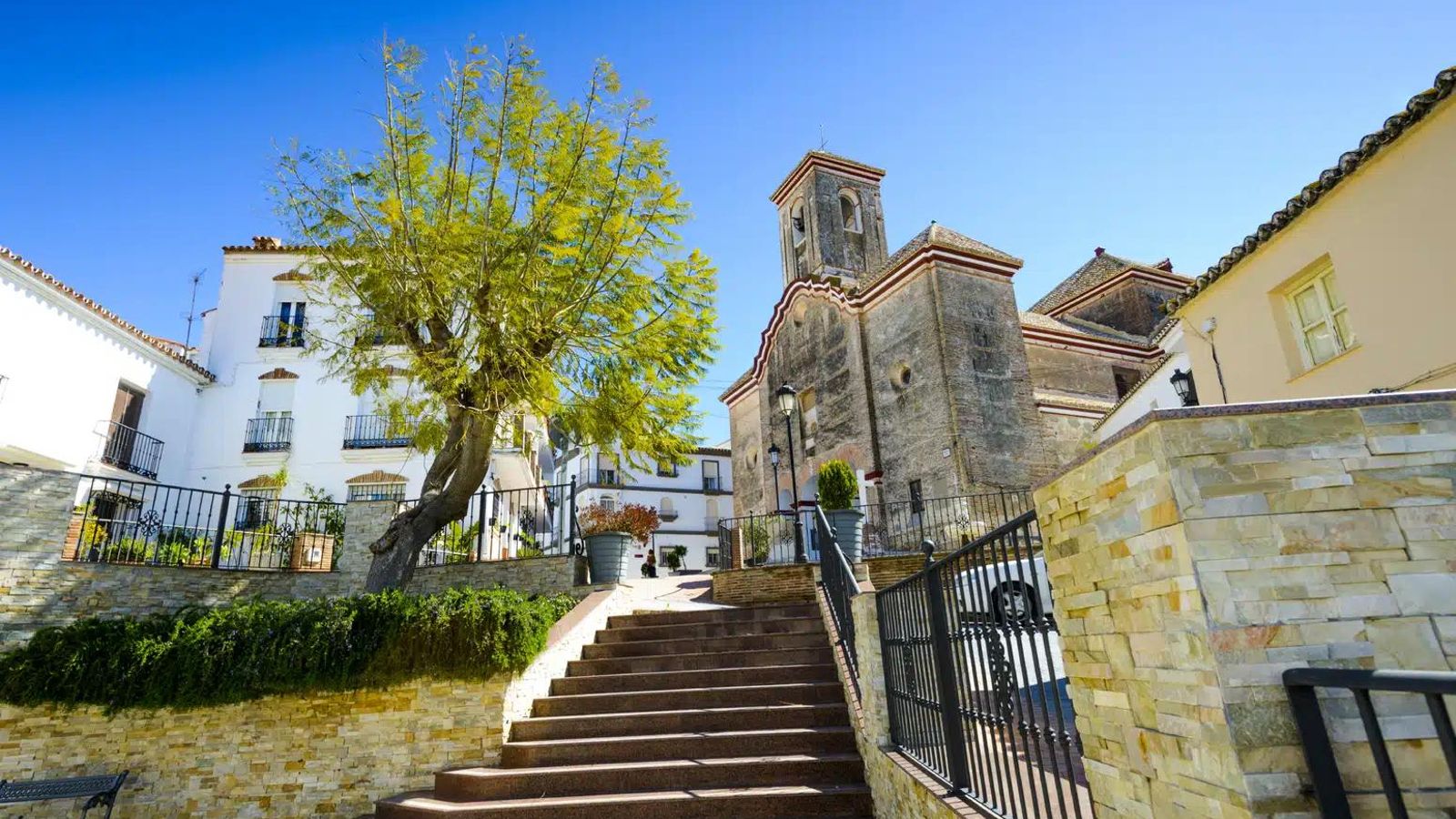La Iglesia de Santa Ana, en Manilva. La Iglesia de Santa Ana, en Manilva.