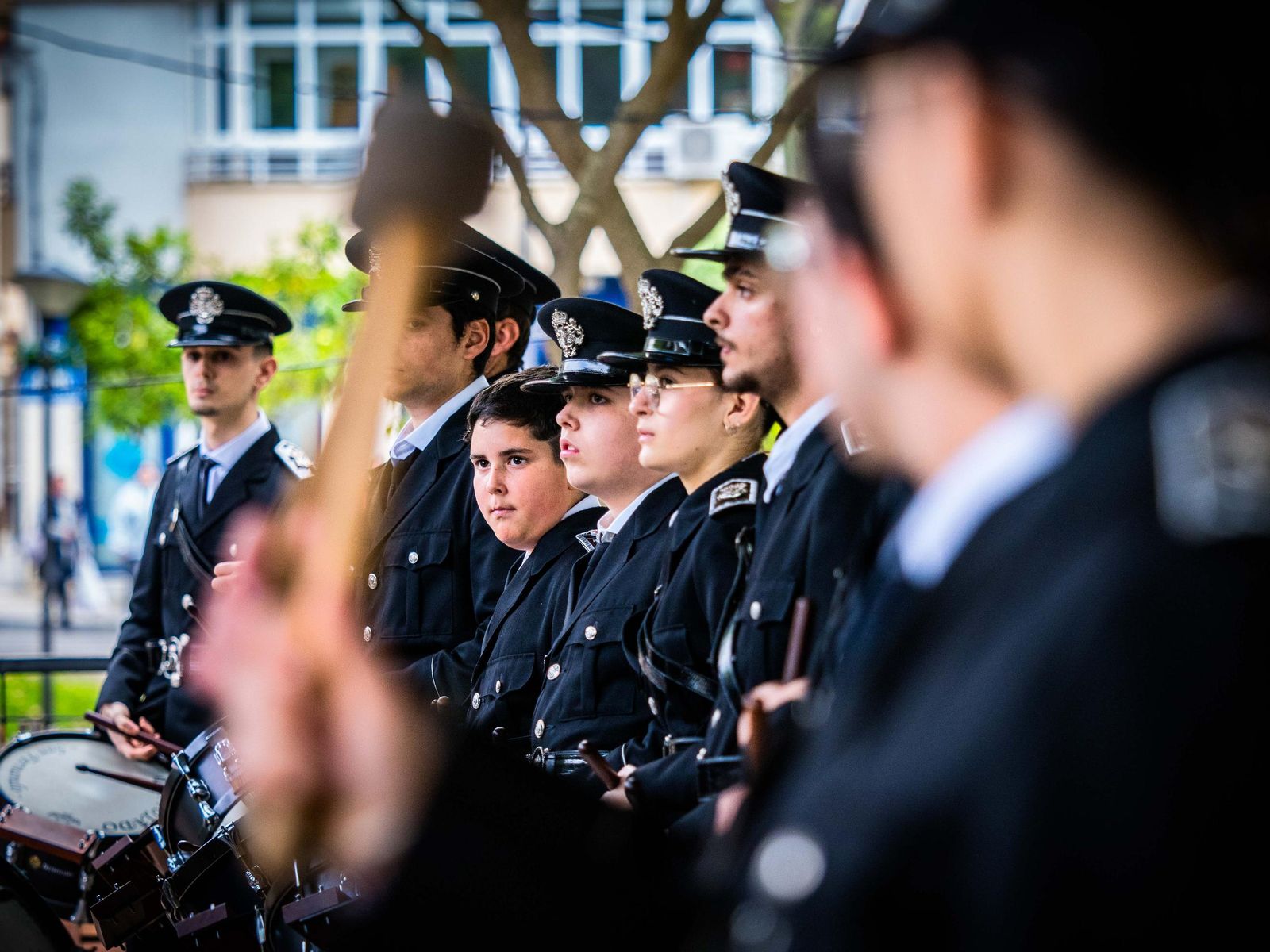 Sones cofrades en el Parque: celebrado el certamen de bandas de Nazareno en San Fernando
