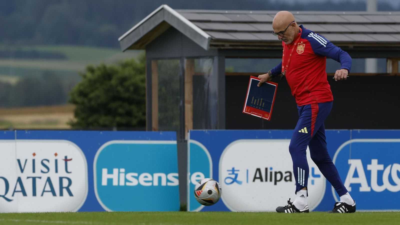 Las fotos de España antes de la gran final contra Inglaterra