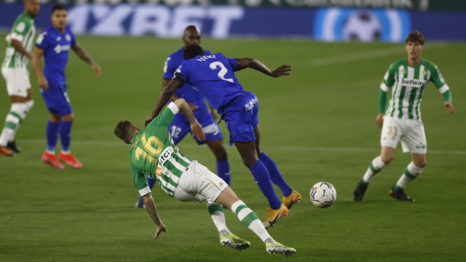 Las imágenes del Betis-Getafe