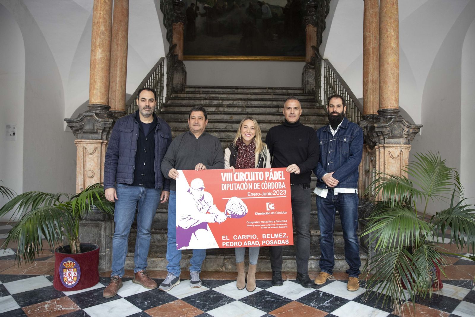 Presentación del Circuito de Pádel Diputación de Córdoba.