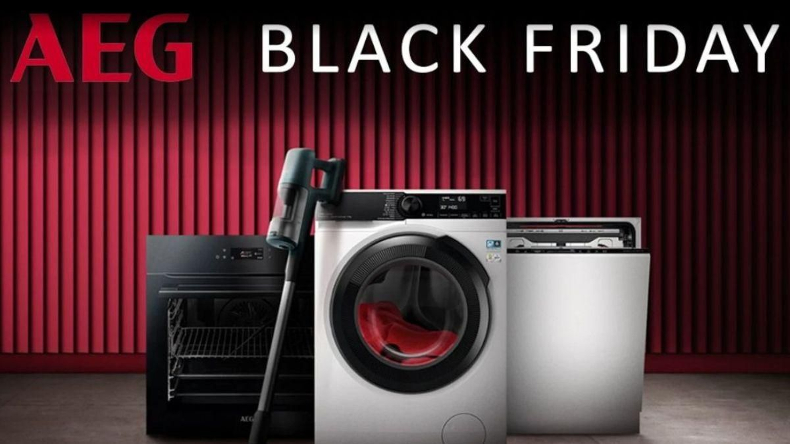 Ofertón Black Friday 2024: cinco electrodomésticos AEG con ¡hasta un 62% de descuento!