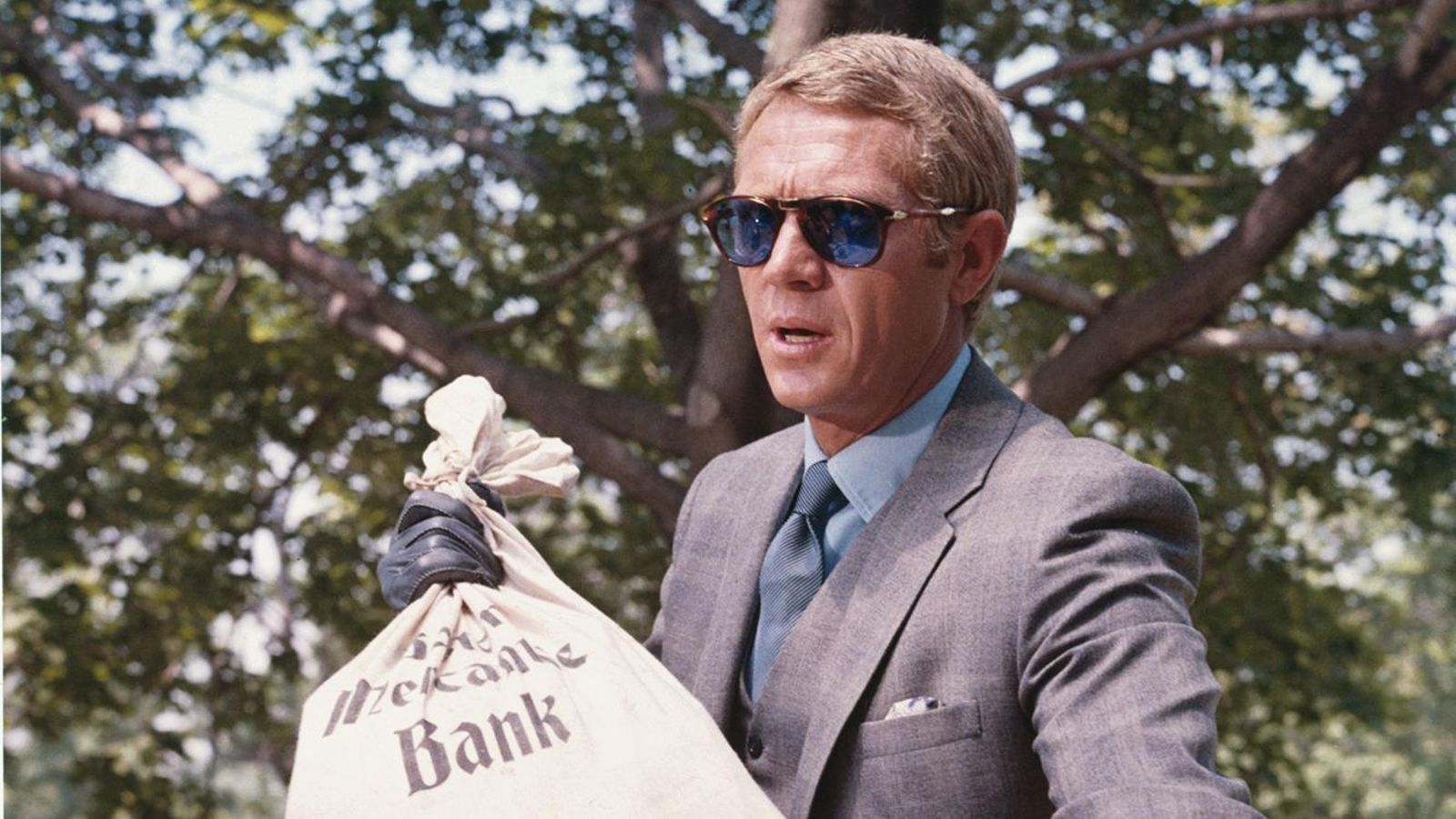 Steve McQueen en 'El caso de Thomas Crown' (1968).