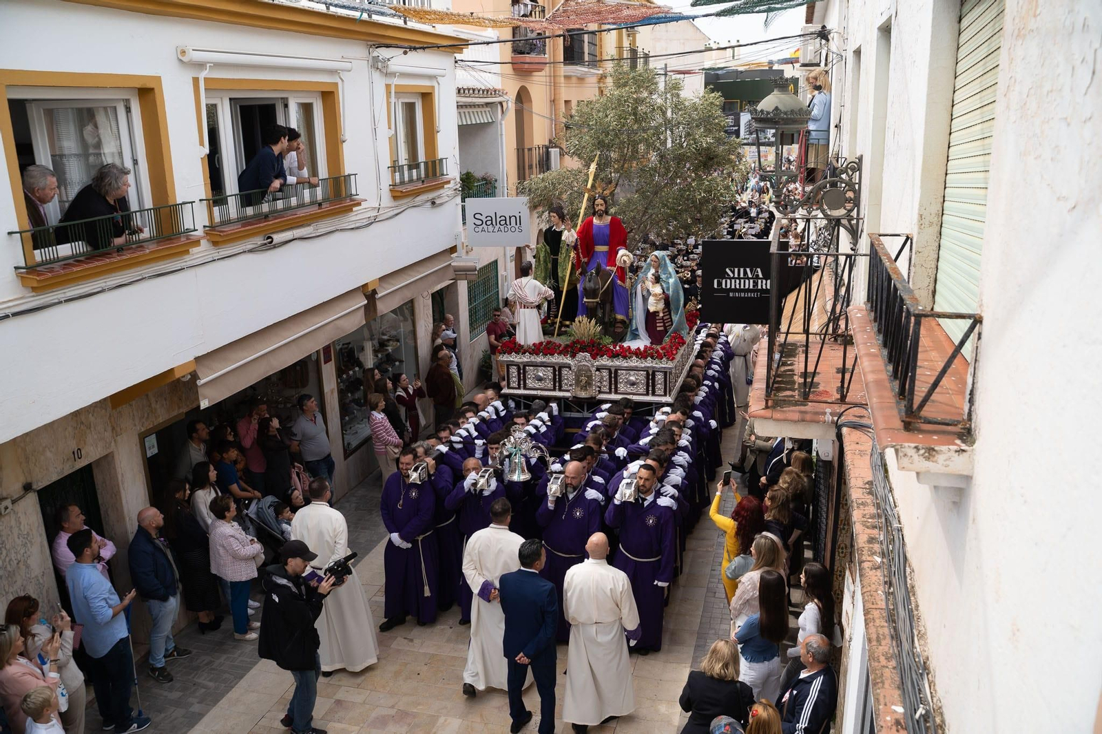 La Pollinica el Domingo de Ramos en Benalmádena, en imágenes