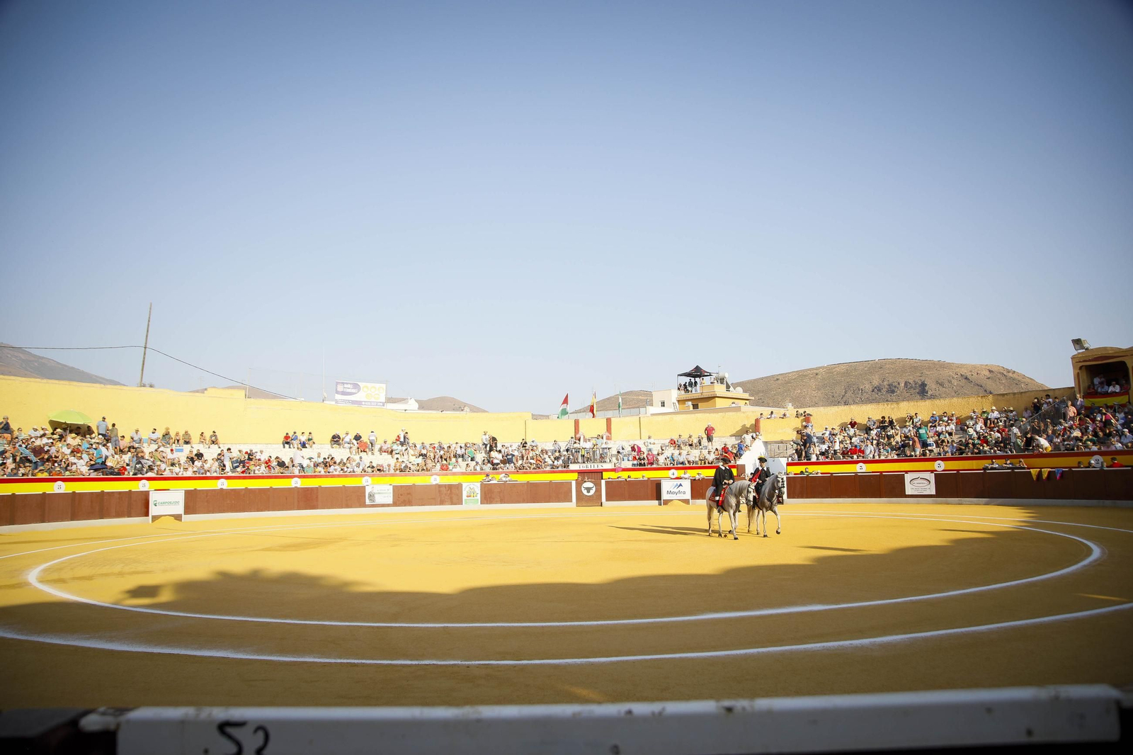 Corrida de toros Berja con un toro indultado, en imágenes