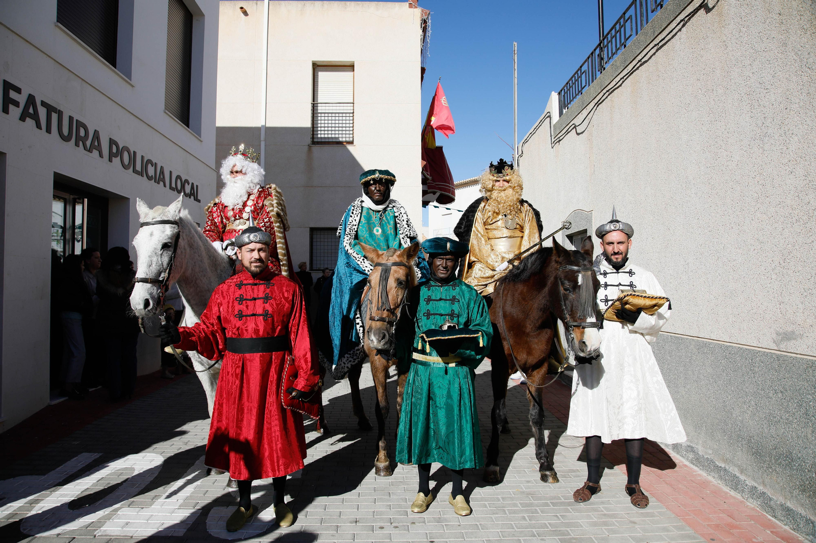 Las imágenes del Auto Sacramental de los Reyes Magos en Los Gallardos