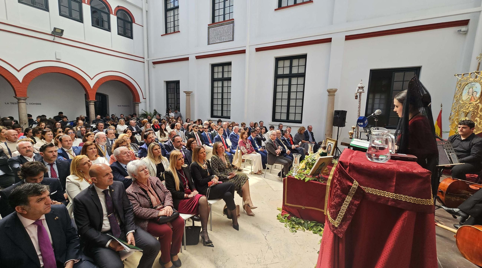 Exaltación de la Saeta de La Levantá a cargo de Noelia Perez, en imágenes