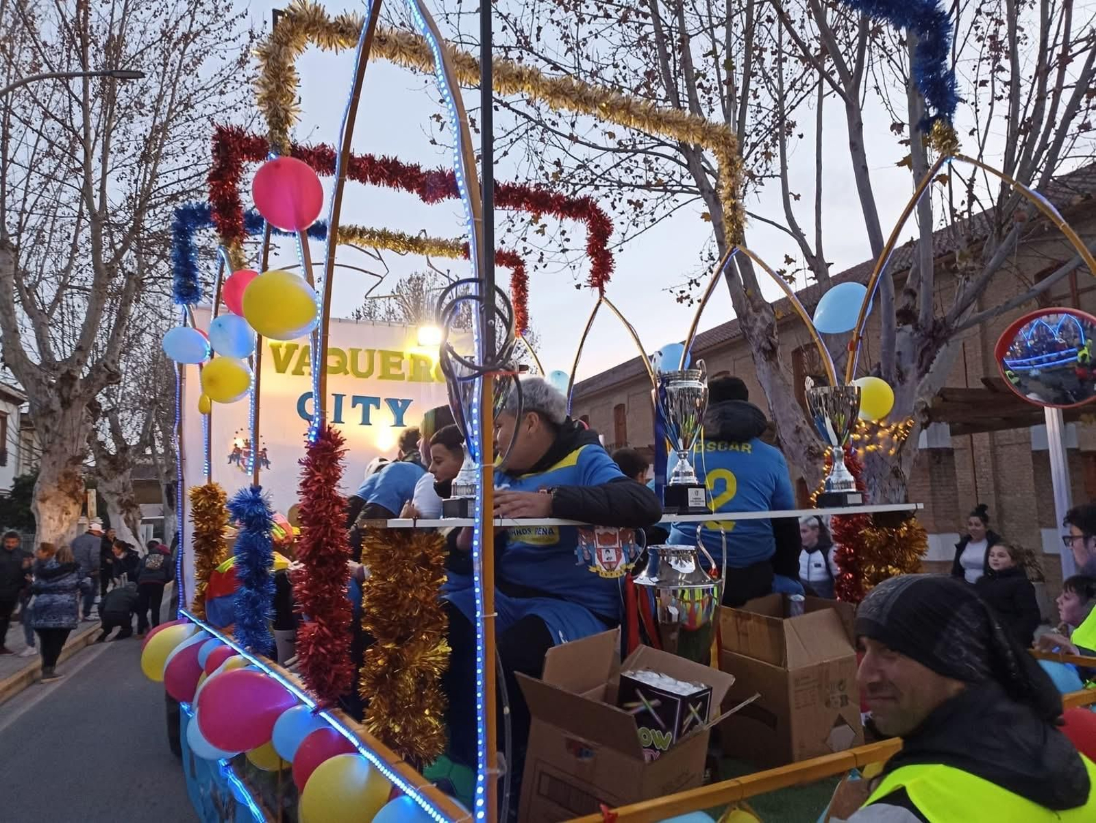 El paso de los Reyes Magos por Fuente Vaqueros, en imágenes