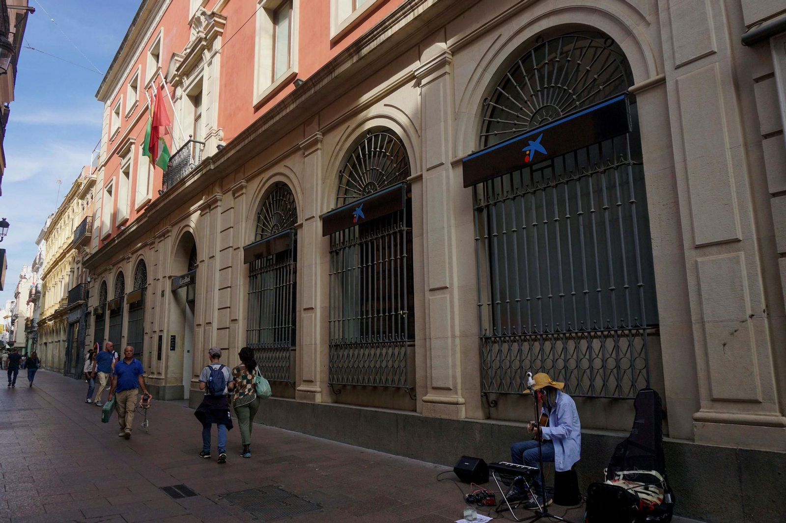 Antigua cárcel real en la calle Sierpes.