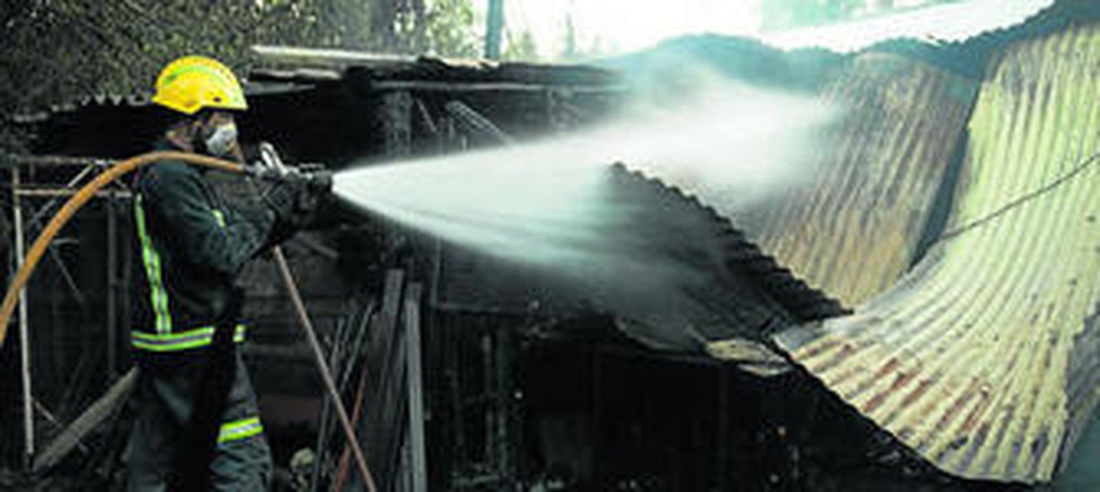 Incendio de este pasado verano en Jimera de Líbar.