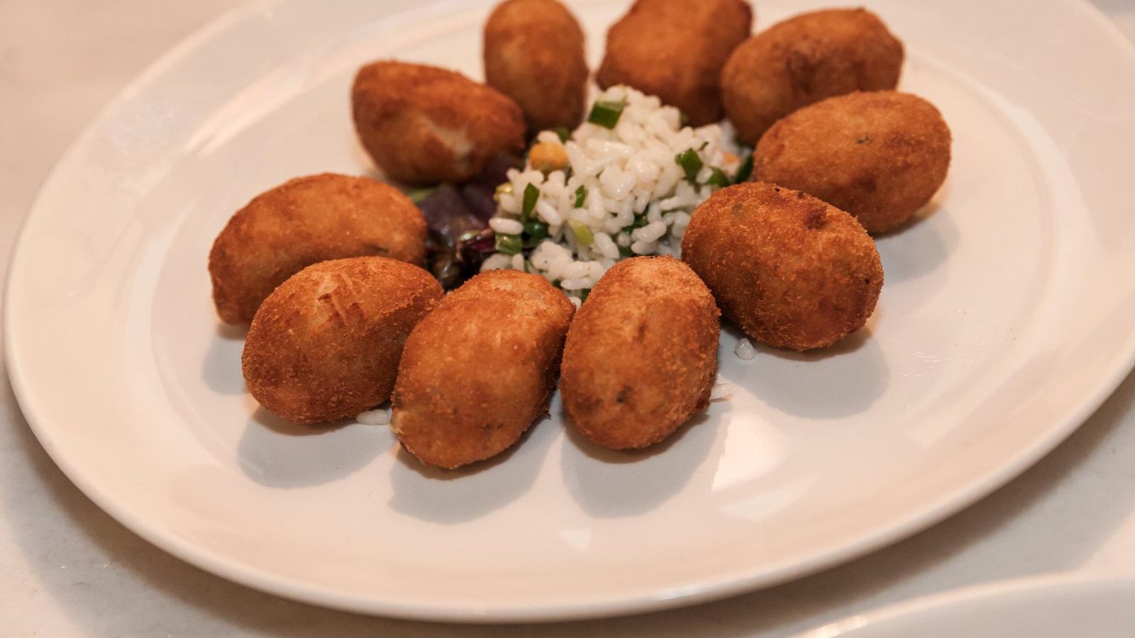 Croquetas del Restaurante Manolo León.