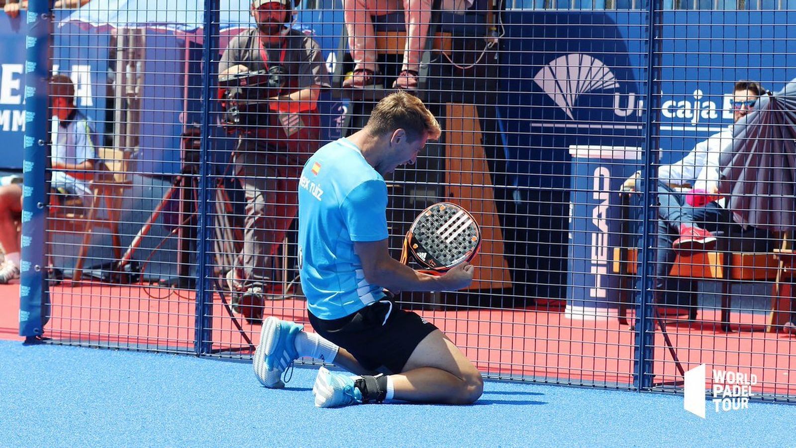Álex Ruiz celebra su último triunfo en Valladolid.