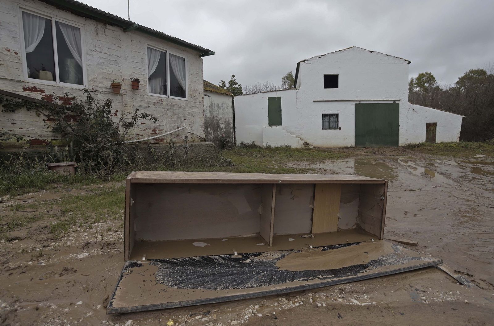 Fotos de los desperfectos provocados por las borrascas en Jimena de la Frontera