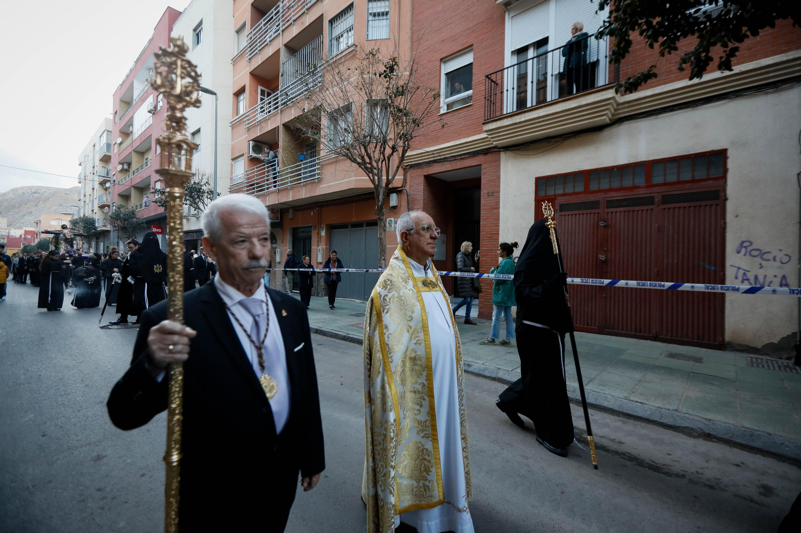 La procesión del Calvario, en imágenes